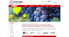 Desktop Screenshot of estatewinesjapan.com